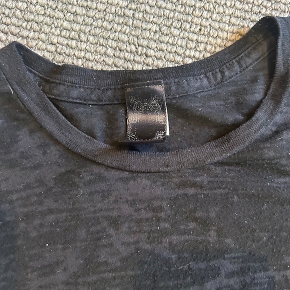 Black on black camo tee - Picture 1 of 2